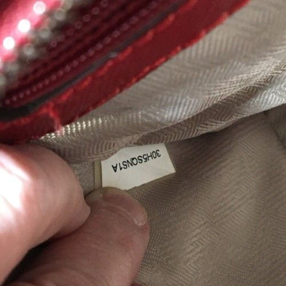 Michael Kors Quinn Saffiano Leather Small Satchel Messenger Crossbody Bag $298 - Picture 9 of 16